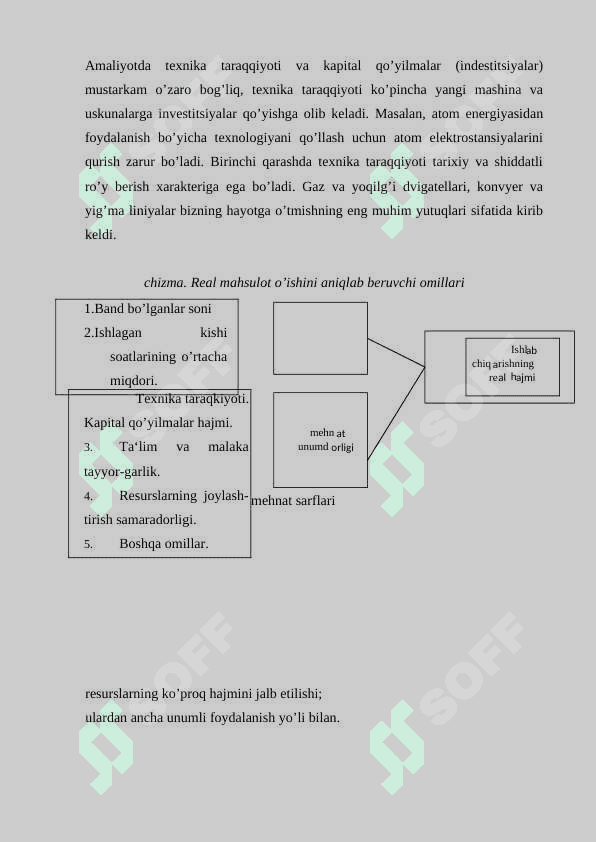 Iqtisodiy o'sish va milliy boylik. Iqtisodiy muvozanat va mutanosiblik. Iqtisodiyotning siklligi va makroiqtisodiy beqarorlik 6