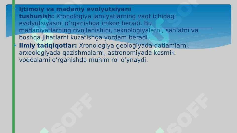 Xronologiya fani haqida taqdimot tayyorlash 7