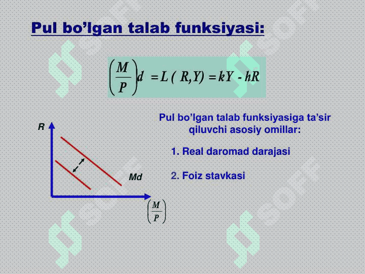 Pul bozorida muvozanat 6