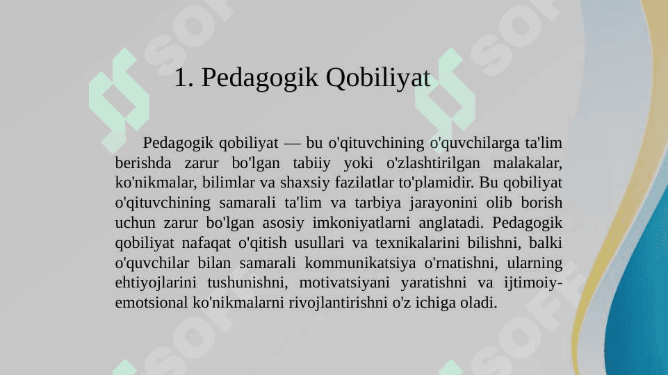 Pedagogik qobilyat-pedagogik mahoratning  asosi sifatida 3