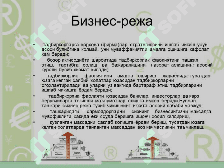 Turizm korxonalarida biznes rejalashtirish 6