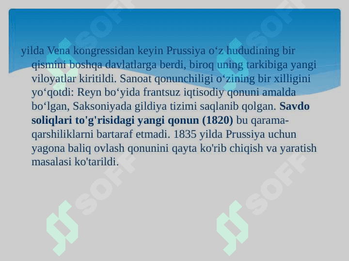 Germaniya  imperiyasida  sanoat  rivojini  oʻrganish  va  rasmli ma'lumotnoma tayyorlash 6