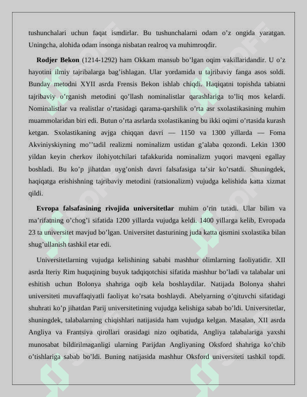 Yangi davrda Yevropada ijtimoiy ta’limotlar mavzusida davra suhbati 6