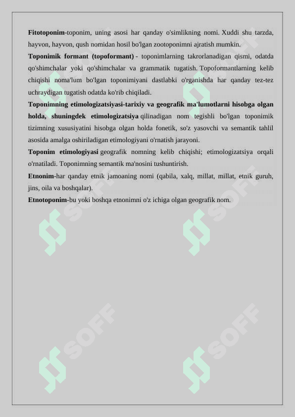 Antroponimika va uning turlari bo‘yicha glossariy tuzish 4