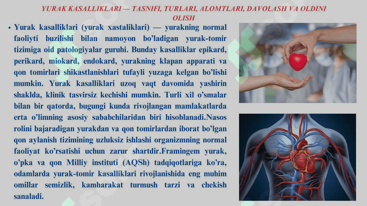 Keng tarqalgan yurak kasalliklari 3