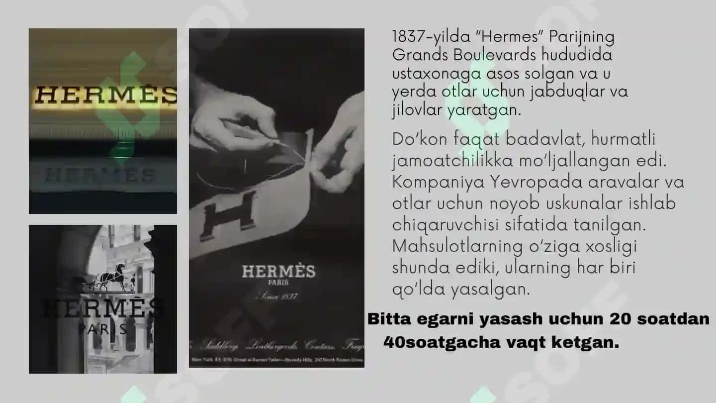 Hermes brendi tarixi 3