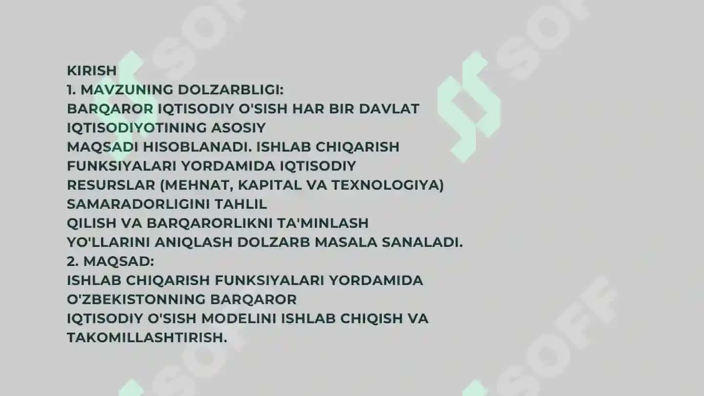 Makroiqtisodiy ishlab chiqarish funksiyalari 3