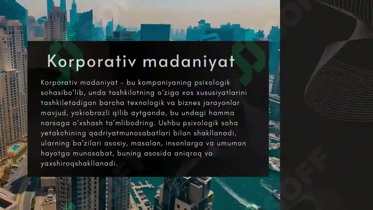 Korporativ madaniyat tipologiyasi 3