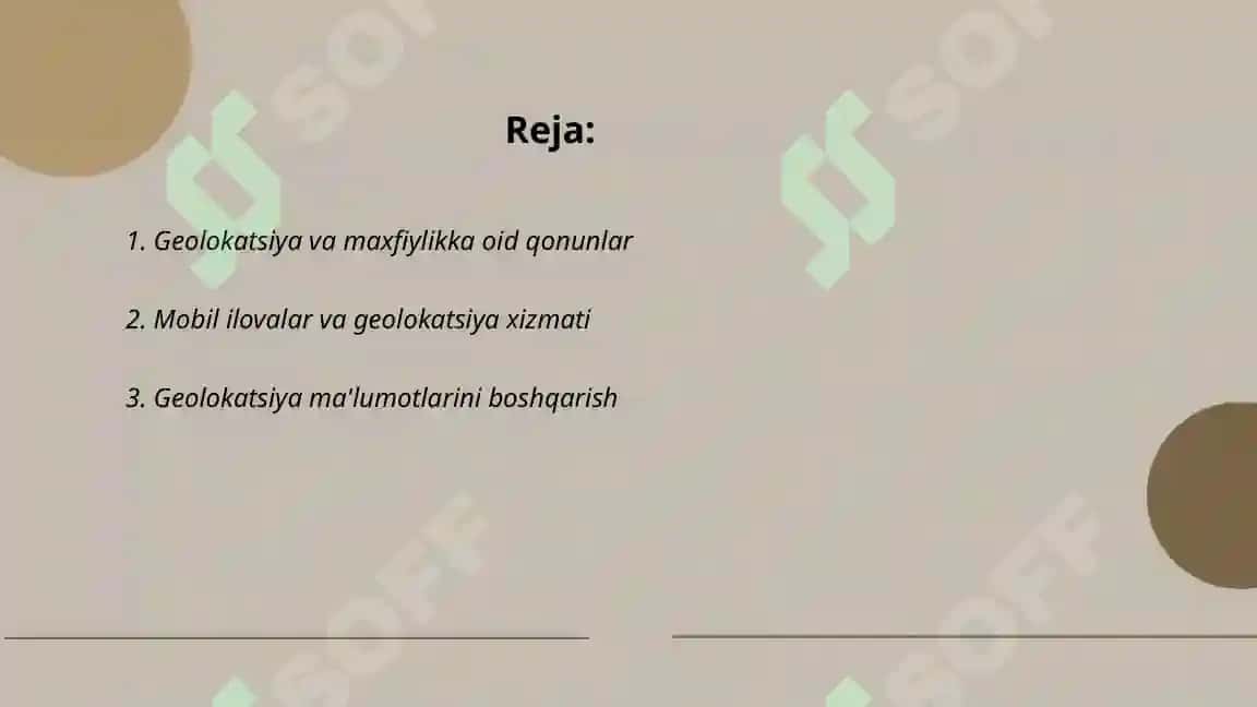 Geolokatsiyada maxfiylik ta'minlash 2