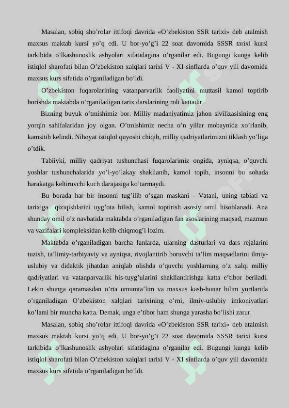 Tarix darslarida fuqarolik muammolari. 24 2