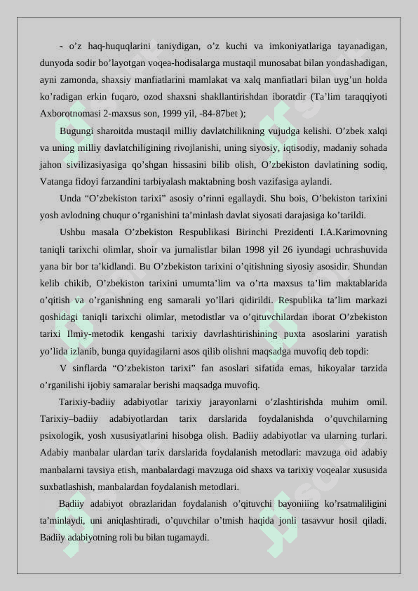 Ta’lim-tarbiya tizimida tarixni o’rganishga integratsion yondoshish. 24 2