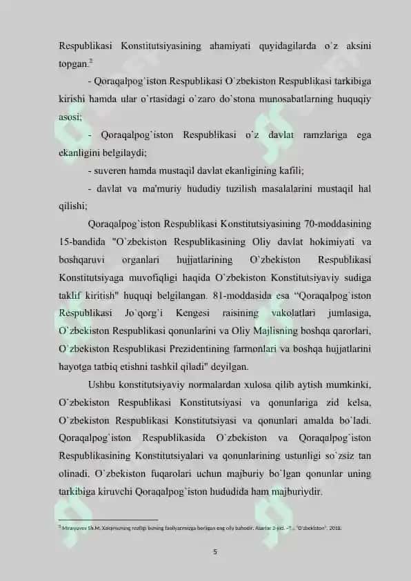 Qoraqalpog’iston respublikasi iqtisodiyotining o’ziga hos jihatlari 5