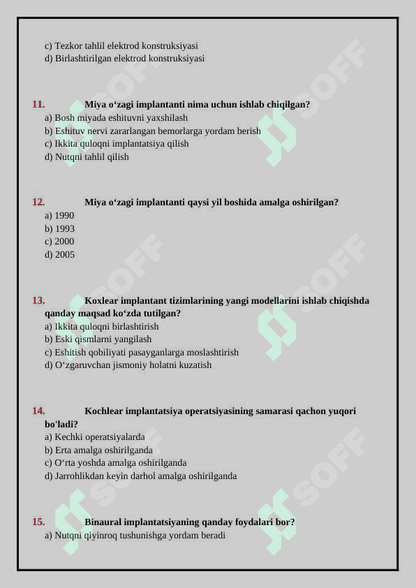 KOXLEAR IMPLANTLI BOLALAR (TEST) 3
