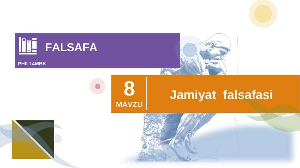 Jamiyat falsafasi