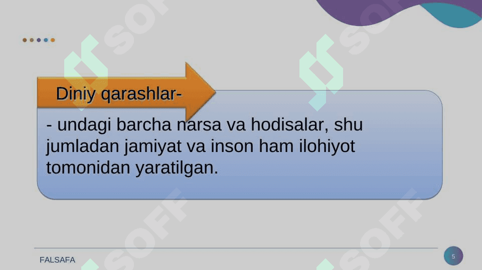 Jamiyat falsafasi 5