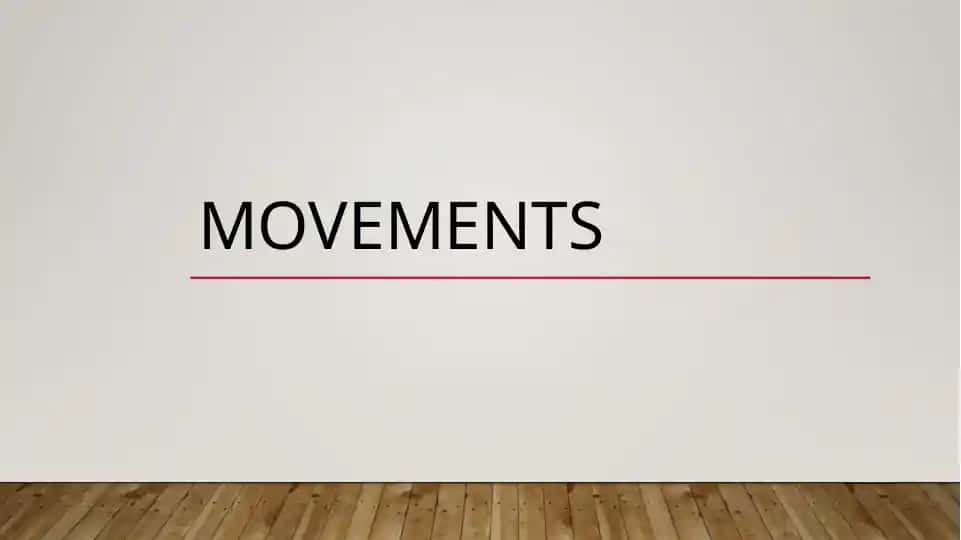 Movements 1