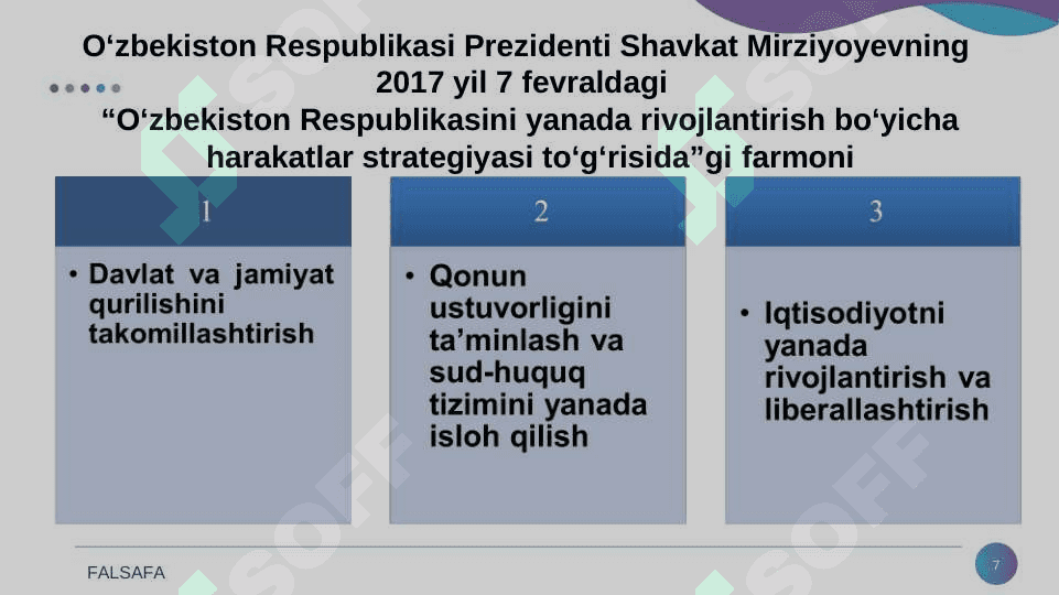 Globallashuv va barqaror taraqqiyot falsafasi 7
