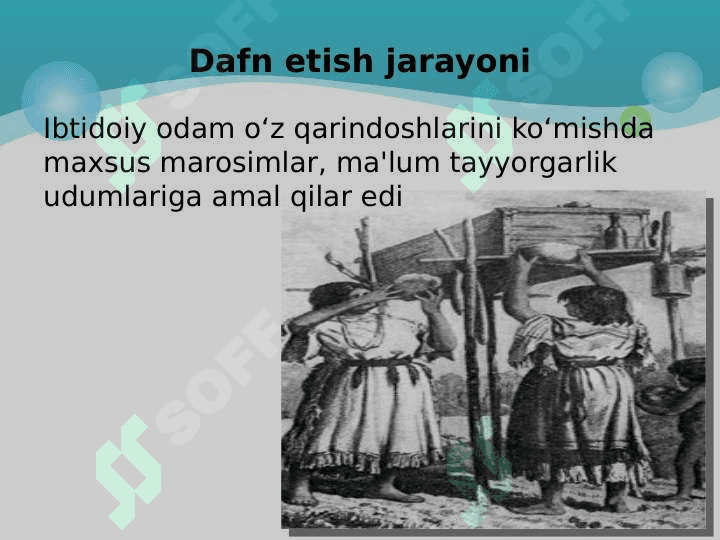 Markaziy Osiyo xalqlari dinlari va e'tiqodlari. Dinning iptidoiy shakillari. 7