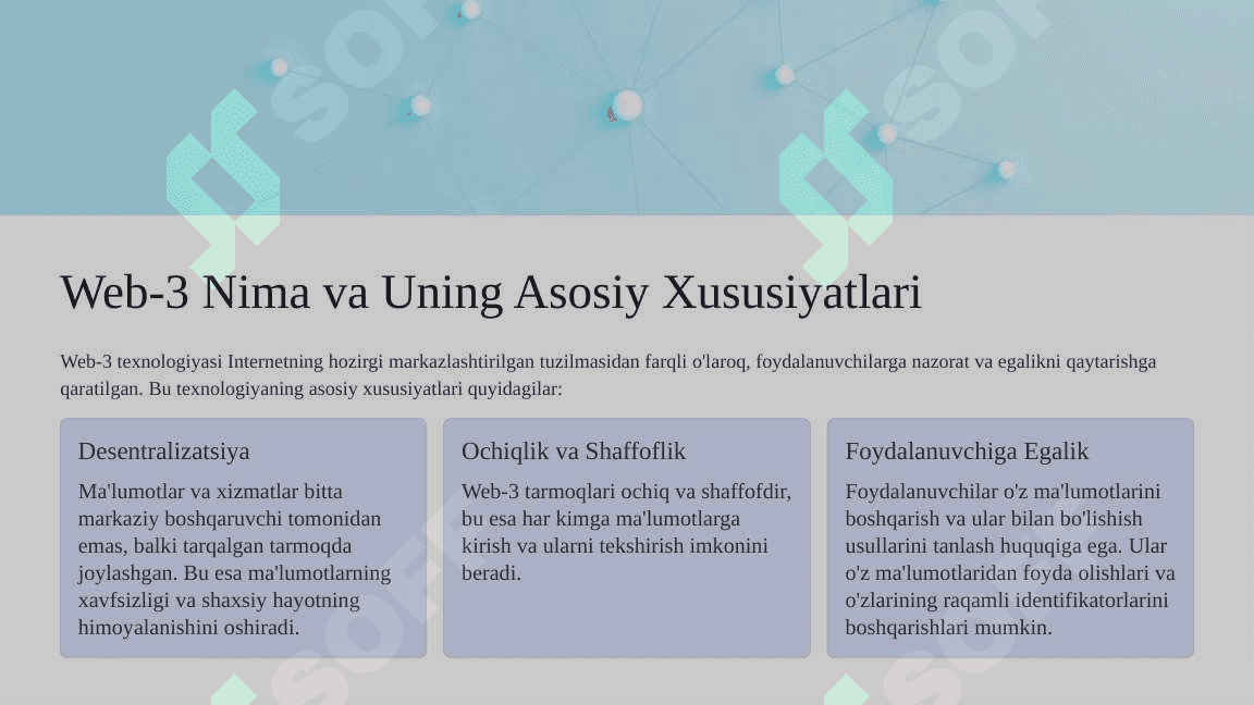 Web-3 Texnologiyalar 4