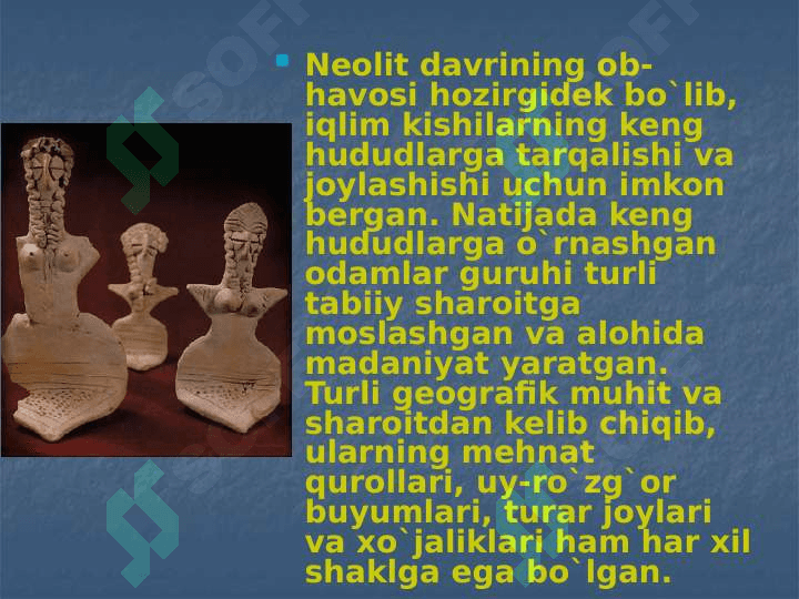 O`rta Osiyoda Neolit davri 24 3