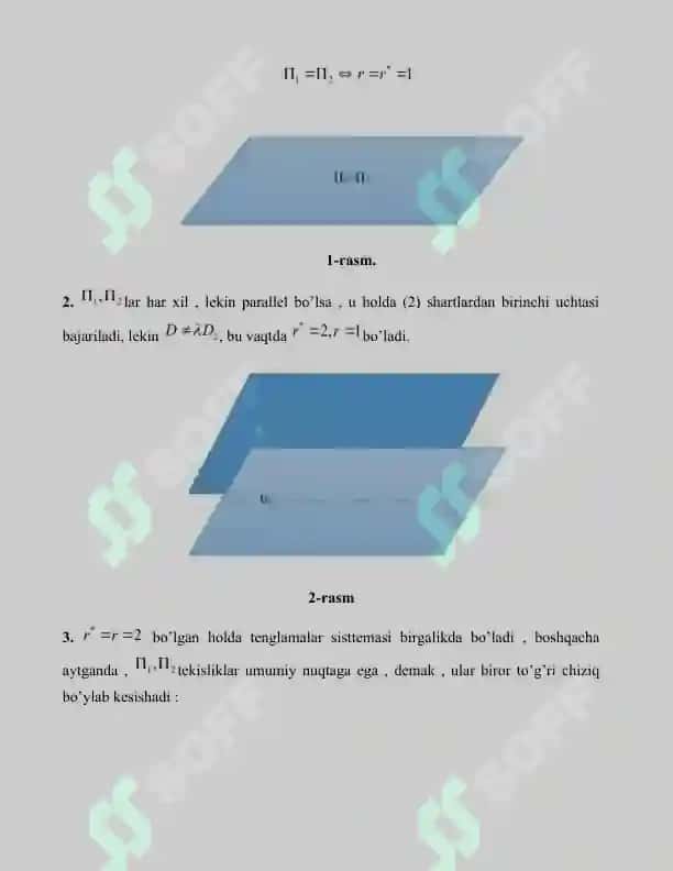 Tekislik va uning tadbiqlari 6