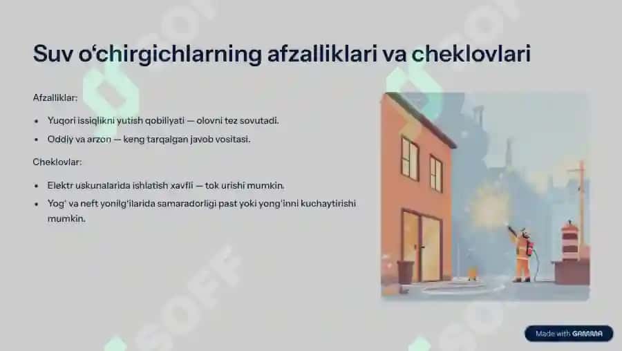 Yong‘indan himoyalanishning zamonaviy texnik vositalari 4