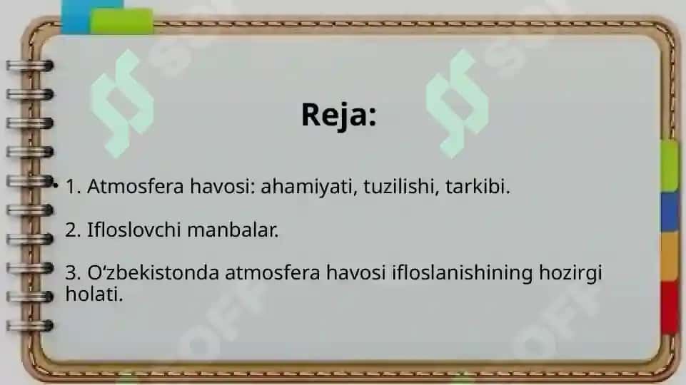 Atmosferaning tabiatdagi ahamiyati va uning tirik organizmlarga ta’siri 2