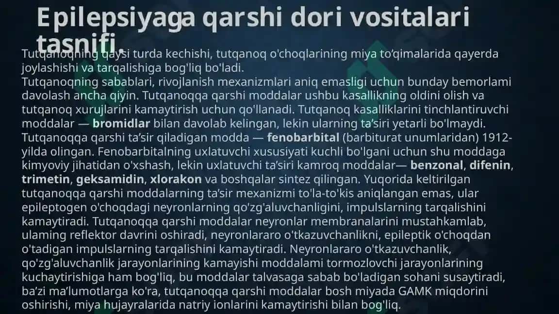 EPILEPSIYAGA QARSHI VOSITALAR 4