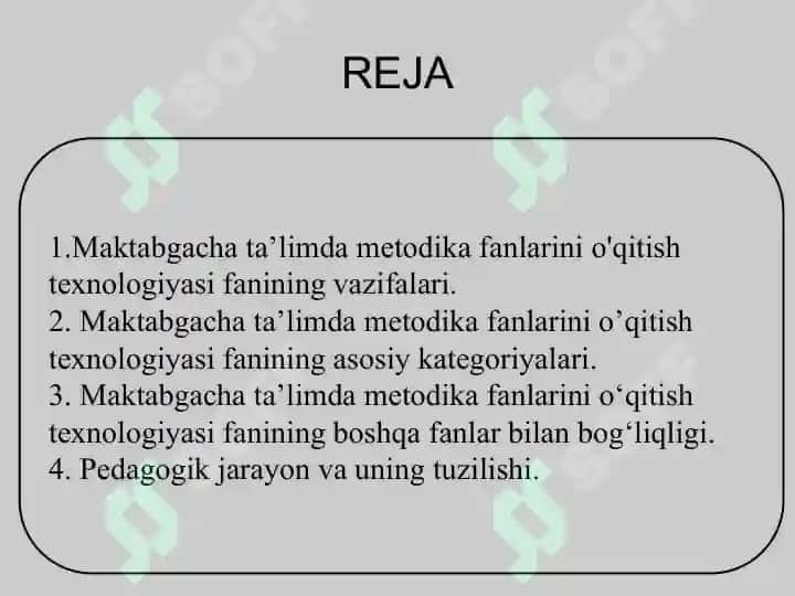 MAKTABGACHA TA’LIMDA METODIKA FANLARINI O’QITISH JARAYONI YAXLIT TIZIM SIFATIDA. 2
