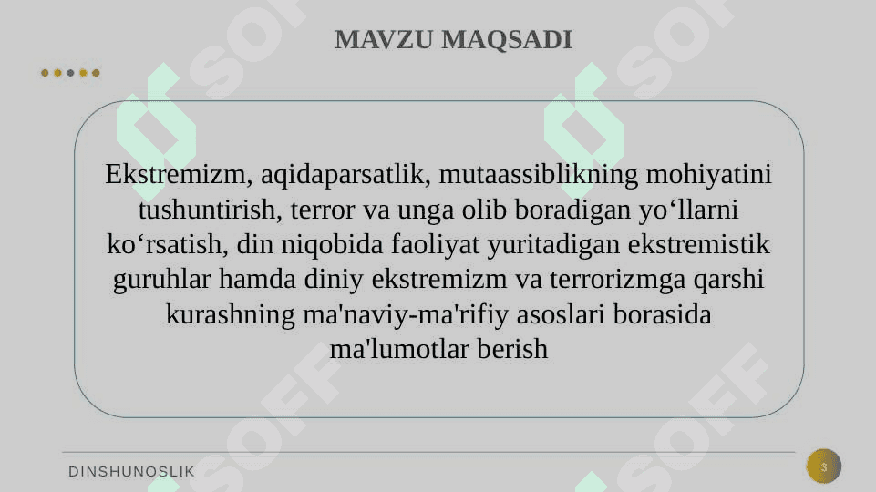 DINIY EKSTREMIZM VA TERRORIZM.  MAFKURA VA AMALIYOT. 3
