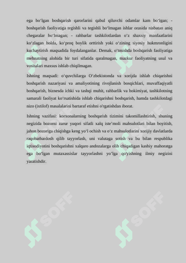 Menejer faoliyatini tashkil etish 3