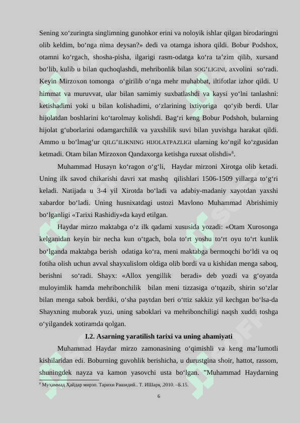 “Tarixi Rashidiy” - tarixiy manba sifatida  24 6