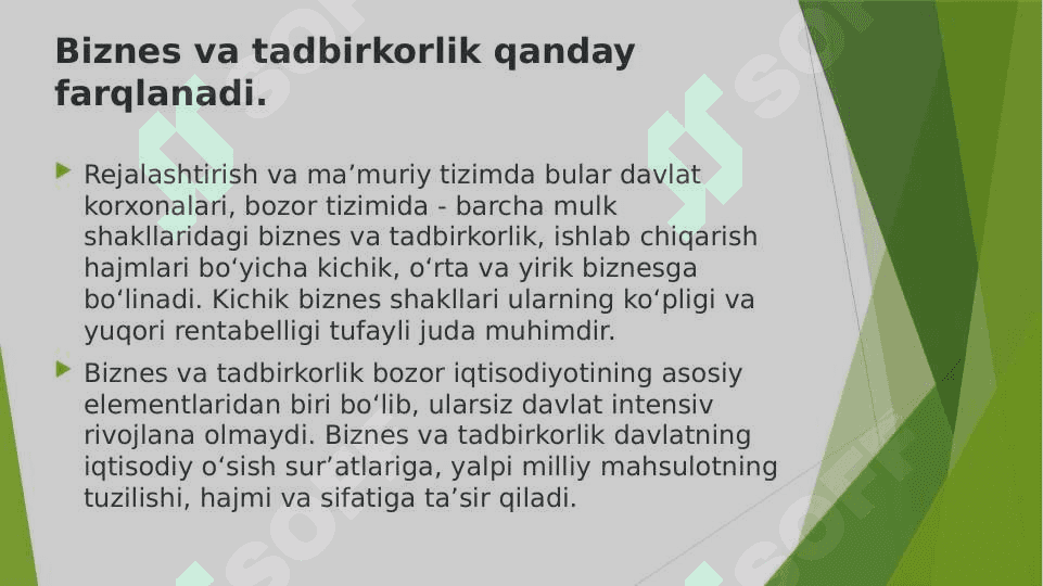 QANDAY QILIB BIZNESNI SHAKLLANTIRISH 3