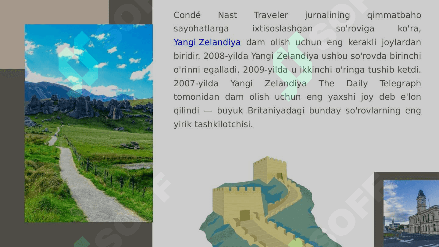 Yangi Zellandiya turizm geografiyasi 4