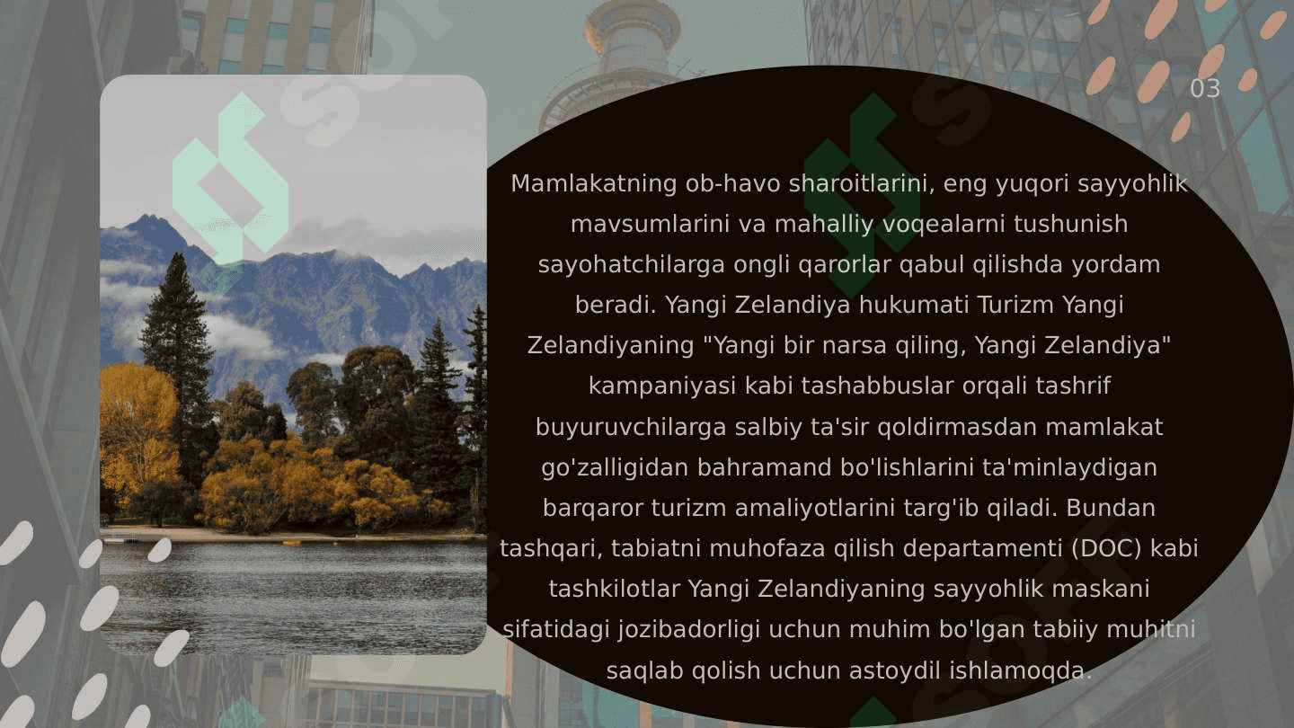 Yangi Zellandiya turizm geografiyasi 8