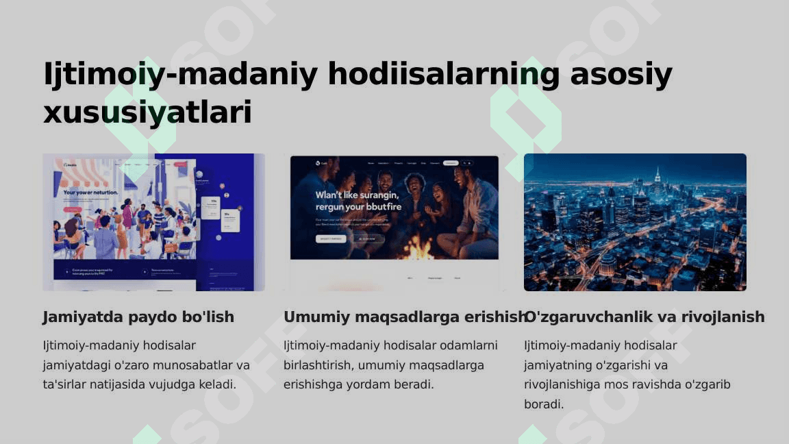 Fan Ijtimoiy Madaniy Hodisa 3 3