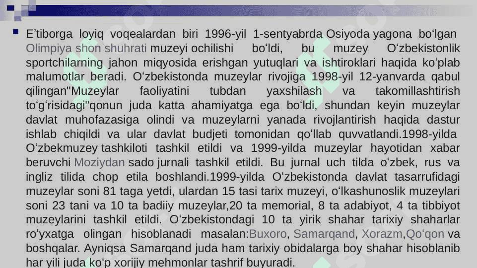 Osiyoning mashhur muzeylari 24 3