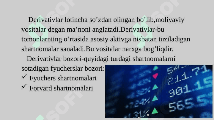 Derevativlar 3