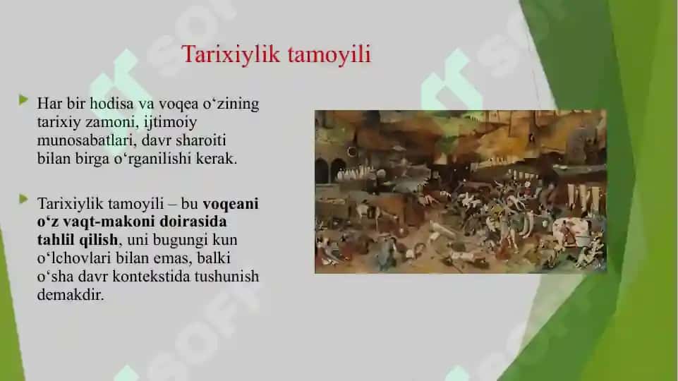TARIX FANI ILMIY TADQIQOT ISHLARINI TASHKILLASHTIRISH TAMOYILLARI 5