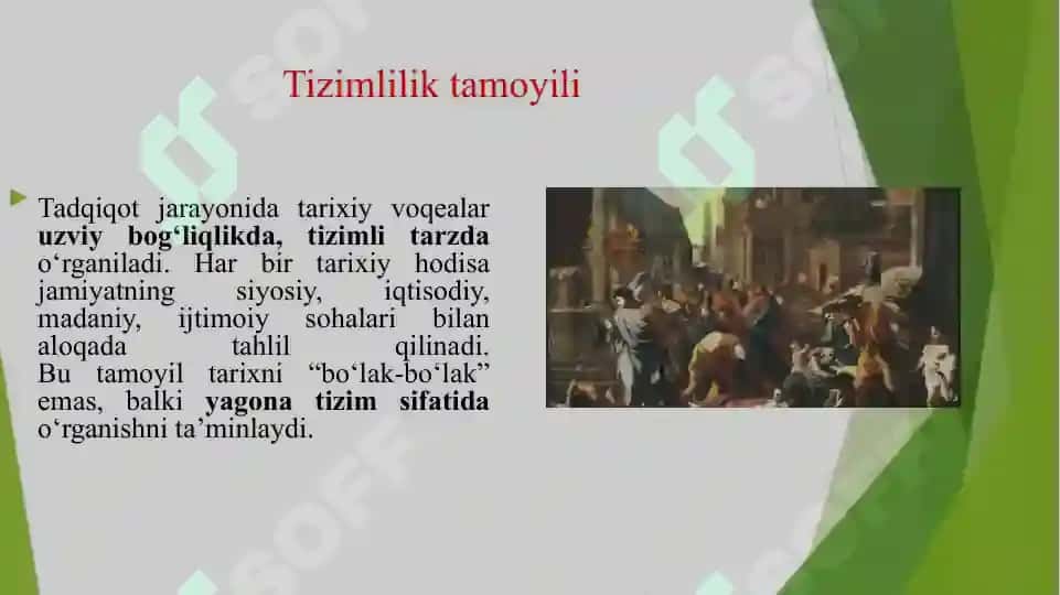 TARIX FANI ILMIY TADQIQOT ISHLARINI TASHKILLASHTIRISH TAMOYILLARI 7