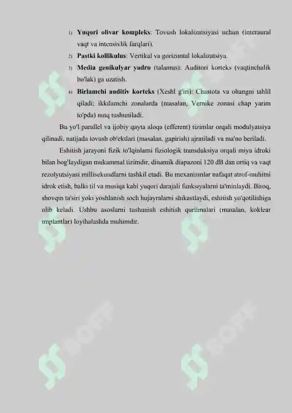 Eshitishni, sezishni vaqt parametrlari, uning nochiziqlilik xususiyatlari 7