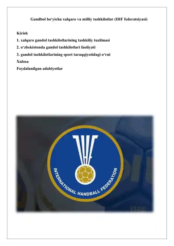 Gandbol sporti 1