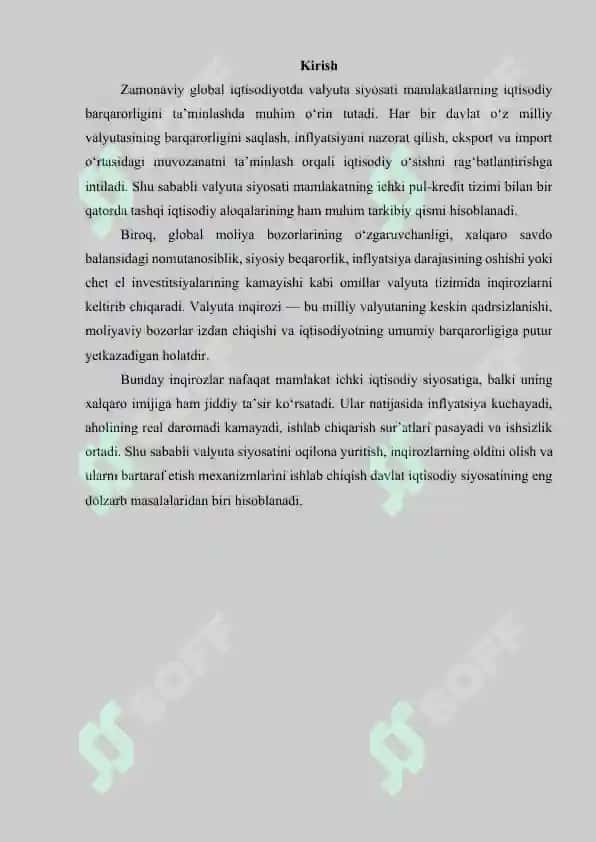 Valyuta siyosatining inqirozlari 3