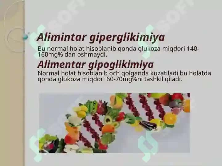 glukoza gemoestazi va uning boshqarilishi 3