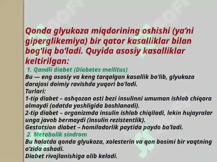 glukoza gemoestazi va uning boshqarilishi 5