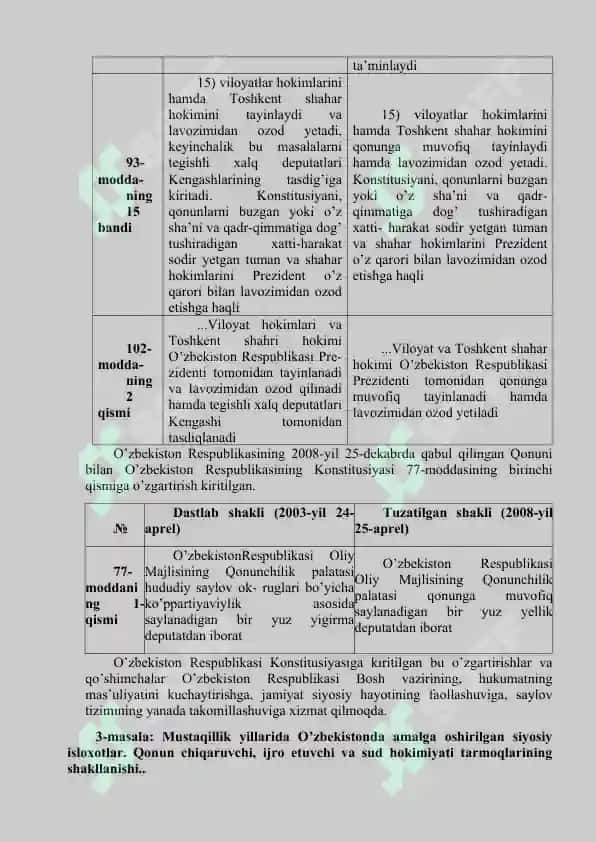 Mustaqil O’zbekiston Respublikasining tashkil topishi va uning tarixiy ahamiyati 7