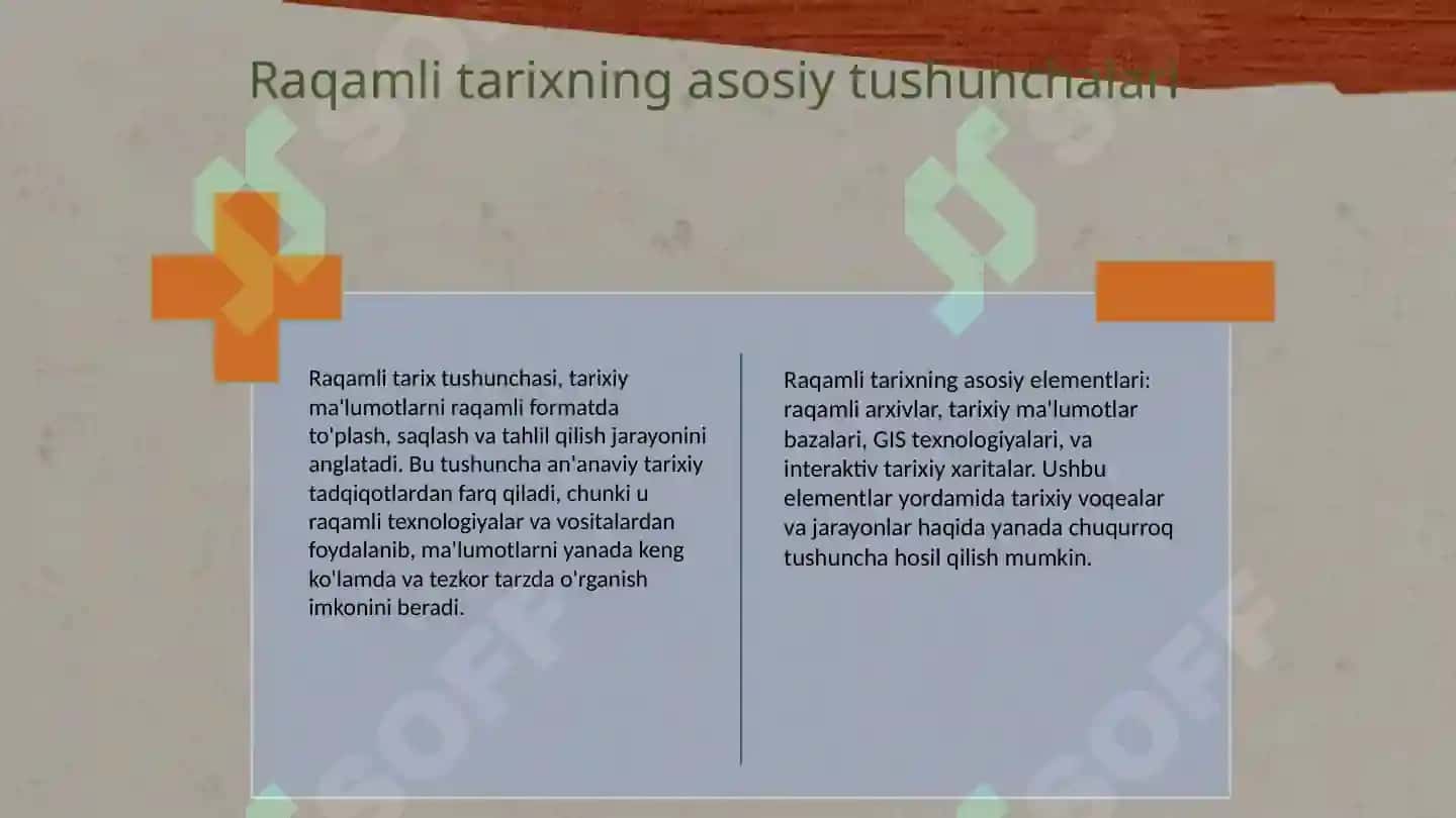 Raqamli tarix tushunchasining yoyilishi va tarixi 4
