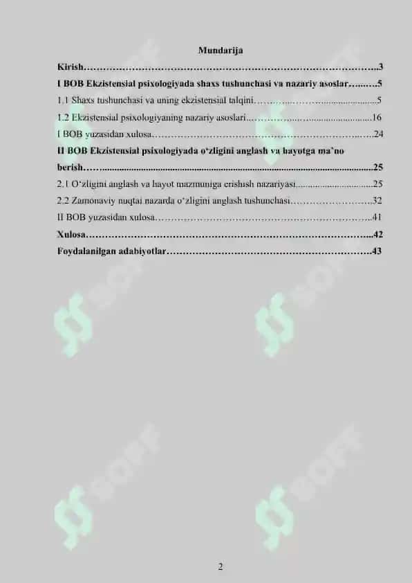 Shaxs ekzistentsial psixologiyasi (Karl Yaspers, Martin Xaydegger) 2