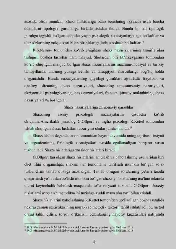 Shaxs ekzistentsial psixologiyasi (Karl Yaspers, Martin Xaydegger) 8