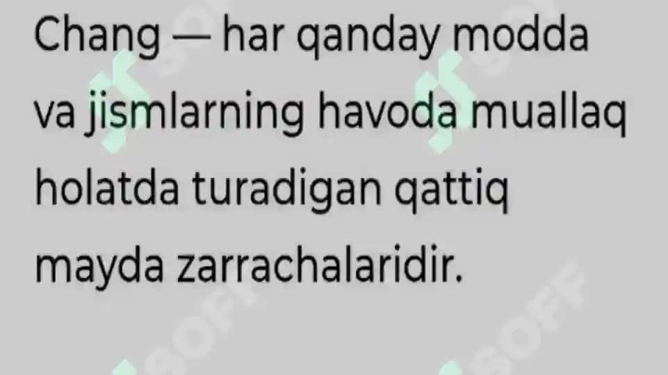 Tabiiy changlar 8